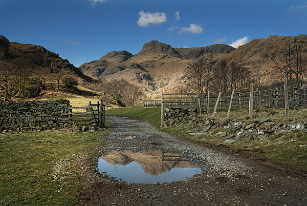 Pavey ark and harrison stickle  Picture Board by Eddie John