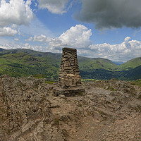 Buy canvas prints of Loughrigg fell lake district by Eddie John
