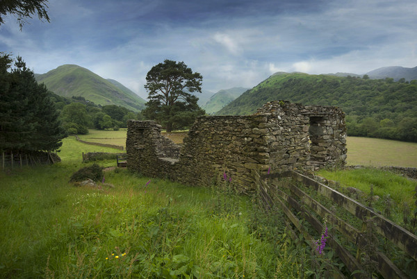 Cumbrian cottage lake district  Picture Board by Eddie John