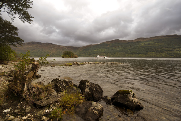 Loch Lomond Scotland Picture Board by Eddie John