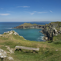 Buy canvas prints of Pentire point and the rumps on the north Cormwall  by Eddie John