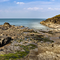 Buy canvas prints of Epphaven cove north Cornwall by Eddie John