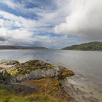 Buy canvas prints of Loch Moidart  Scotland by Eddie John