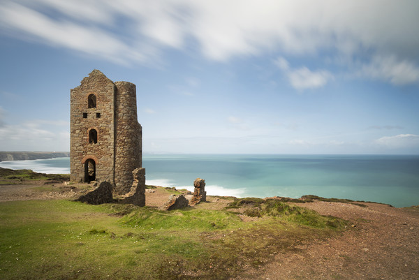 St Agnes Cornwall Picture Board by Eddie John