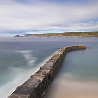 Buy canvas prints of Sennen cove and Cape Cornwall by Eddie John