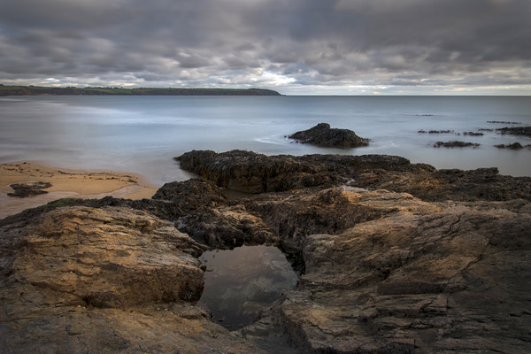 Carlyon beach St Austell Cornwall Picture Board by Eddie John