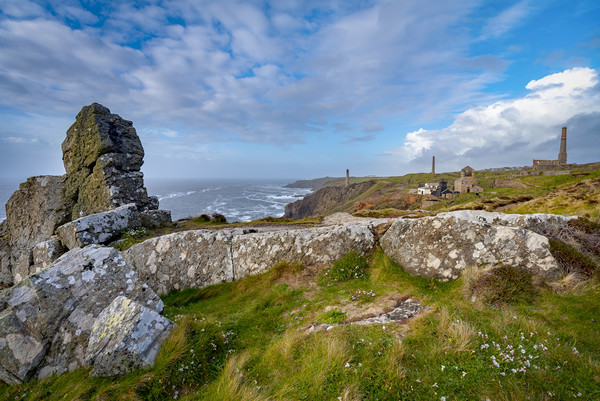 Levant mines and the cornwall coast  Picture Board by Eddie John