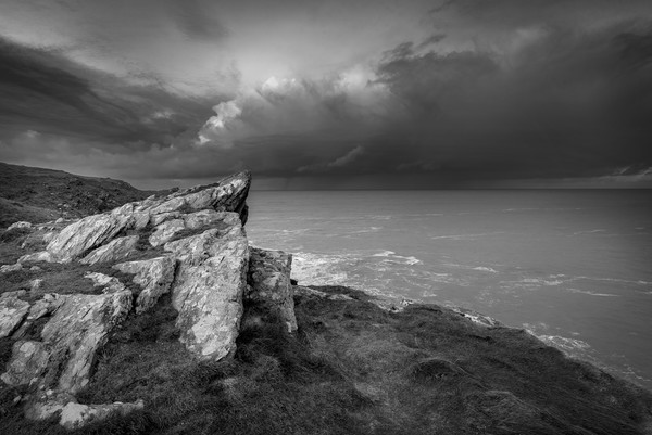 Pentire headland north coast Cornwall  Picture Board by Eddie John