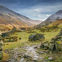 Buy canvas prints of Hartsop valley in the lake district Cumbria  by Eddie John