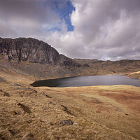 Buy canvas prints of stickle tarn and pavey ark cumbria by Eddie John