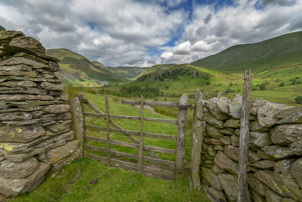 the Kentmere valley Cumbria. Picture Board by Eddie John