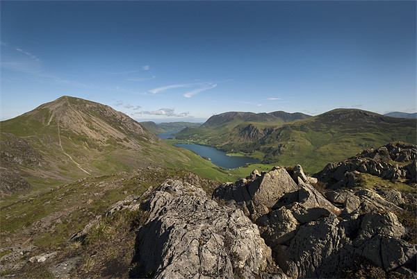 Buttermere from Haystacks Picture Board by Eddie John