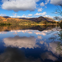 Buy canvas prints of Reflections Of Grasmere by John Hare