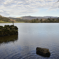Buy canvas prints of Over Rydal Water by John Hare