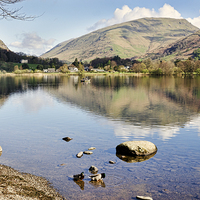 Buy canvas prints of Tranquil Grasmere by John Hare