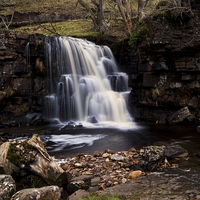 Buy canvas prints of East Gill Force by John Hare