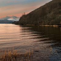 Buy canvas prints of Ullswater Daybreak by John Hare