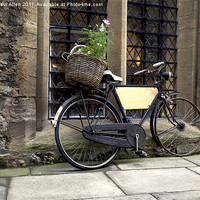 Buy canvas prints of The Bike by Jan Allen
