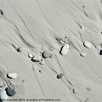 Buy canvas prints of Drawings in the sand by Martine Affre Eisenlohr