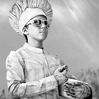 Buy canvas prints of The Silver Chef by Dennis Gay