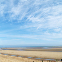 Buy canvas prints of Camber Sands Beach by Penny Fazackerley