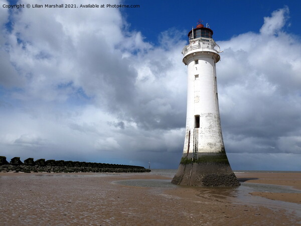 Perch Rock Lighthouse. Picture Board by Lilian Marshall