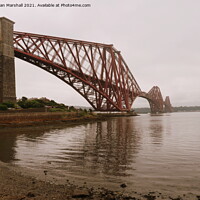 Buy canvas prints of  The Forth Bridge Queensferry. by Lilian Marshall