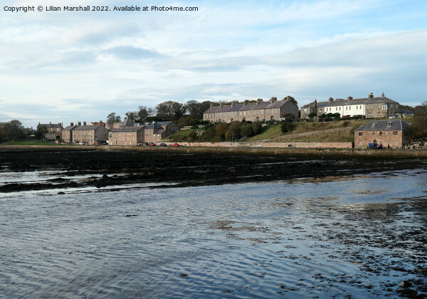 Longstone View. Berwick upon Tweed Picture Board by Lilian Marshall