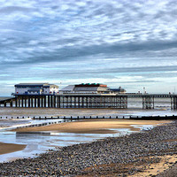 Buy canvas prints of Cromer Pier by Lilian Marshall