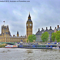 Buy canvas prints of Westminster London. by Lilian Marshall