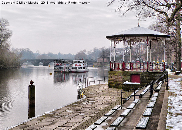 The Bandstand -Chester. Picture Board by Lilian Marshall