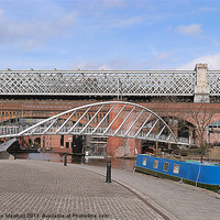 Buy canvas prints of Merchants Bridge and Railway Viaduct by Lilian Marshall