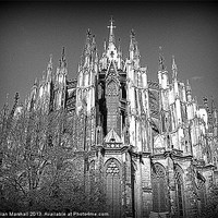 Buy canvas prints of The many spires of Cologne Dome by Lilian Marshall