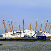 Buy canvas prints of The Millenium Dome. by Lilian Marshall
