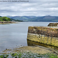 Buy canvas prints of Jetty at Kerrycroy. by Lilian Marshall