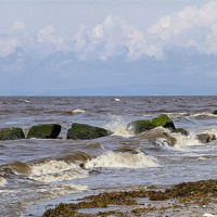 Buy canvas prints of The Incoming Tide. by Lilian Marshall