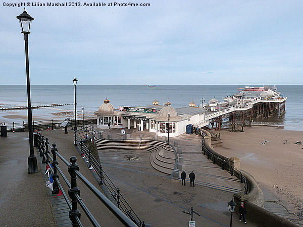 Cromer Pier Picture Board by Lilian Marshall