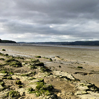 Buy canvas prints of The Beach at Arnside. by Lilian Marshall