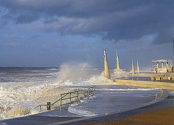 Cleveleys Promenade. Picture Board by Lilian Marshall