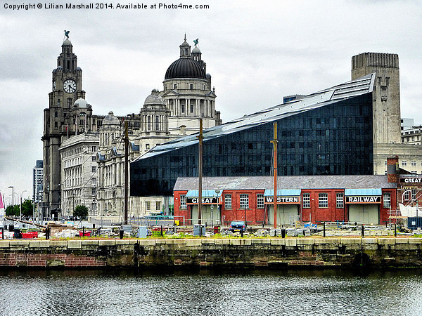 Liverpool Picture Board by Lilian Marshall