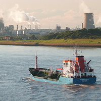 Buy canvas prints of BP Chemicals, Saltend. by Lilian Marshall