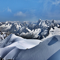 Buy canvas prints of  Mont-Blanc View by Lilian Marshall