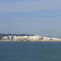 Buy canvas prints of  White Cliffs of Dover. by Lilian Marshall