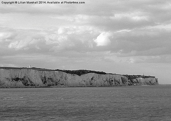  White Cliffs of Dover, Picture Board by Lilian Marshall