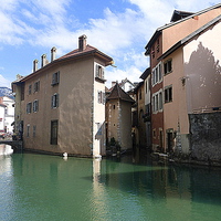Buy canvas prints of  Annecy- France. by Lilian Marshall
