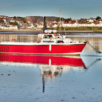 Buy canvas prints of Conway Star- Fishing boat by Lilian Marshall