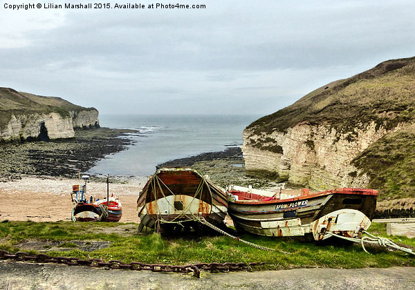  Flamborough Head. Picture Board by Lilian Marshall