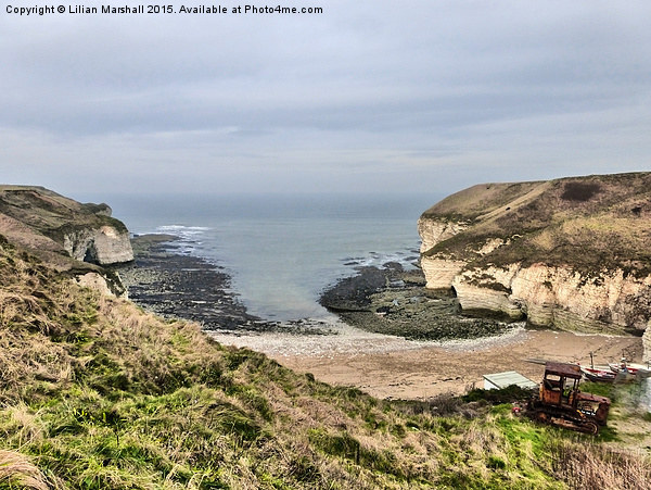  Flamborough Head. Picture Board by Lilian Marshall