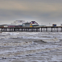 Buy canvas prints of North Pier.   by Lilian Marshall