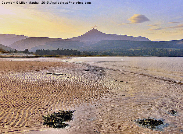  Isle of Arran. Picture Board by Lilian Marshall
